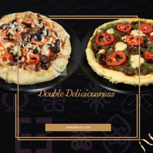 Double Deliciousness Gourmet Deep Dish Pizzas