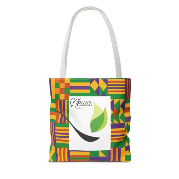 Nkwa Dua Kente Cloth Tote Bag, Eco-Friendly Shopping Bag, Perfect for Festivals, Everyday Use, Gift for Her - Image 8