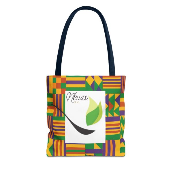 Nkwa Dua Kente Cloth Tote Bag, Eco-Friendly Shopping Bag, Perfect for Festivals, Everyday Use, Gift for Her - Image 13