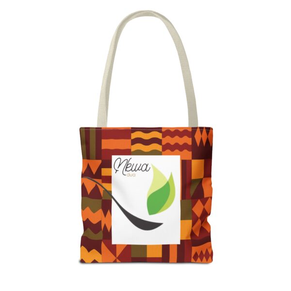 Nkwa Dua Kente Cloth Tote Bag, Eco-Friendly Shopping Bag, Perfect for Festivals, Everyday Use, Gift for Her - Image 11