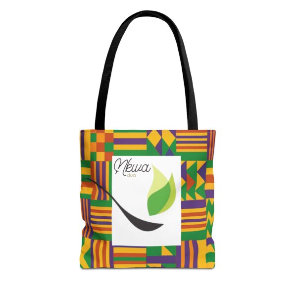 Nkwa Dua Kente Cloth Tote Bag, Eco-Friendly Shopping Bag, Perfect for Festivals, Everyday Use, Gift for Her