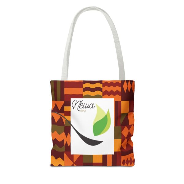 Nkwa Dua Kente Cloth Tote Bag, Eco-Friendly Shopping Bag, Perfect for Festivals, Everyday Use, Gift for Her - Image 8