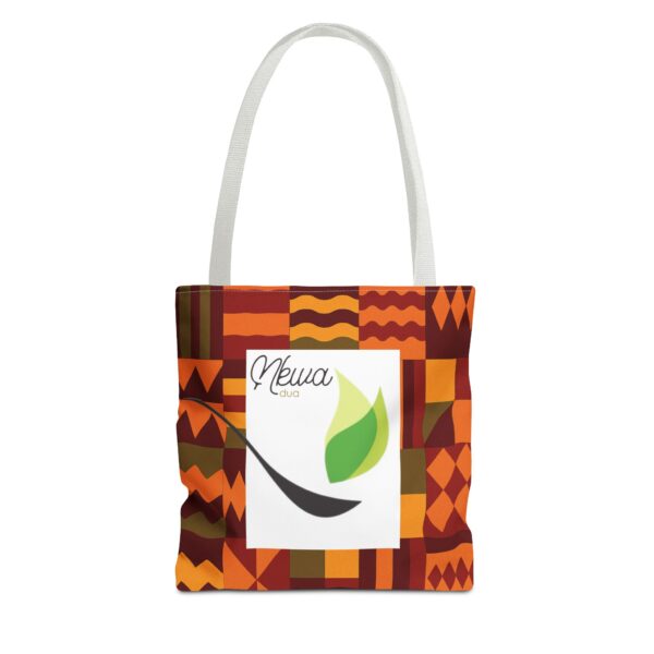 Nkwa Dua Kente Cloth Tote Bag, Eco-Friendly Shopping Bag, Perfect for Festivals, Everyday Use, Gift for Her - Image 7