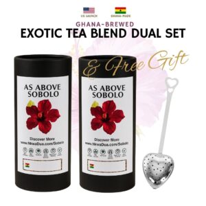 As Above Sobolo Exotic Tea Blend (Dual Set) with free gift