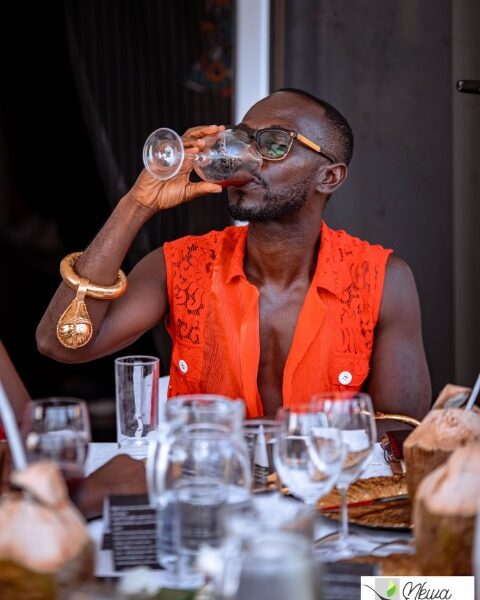 Nkwa Dua Kid Chef Ama best vegan food Okyame Kwame with As Above Sobolo (Small)